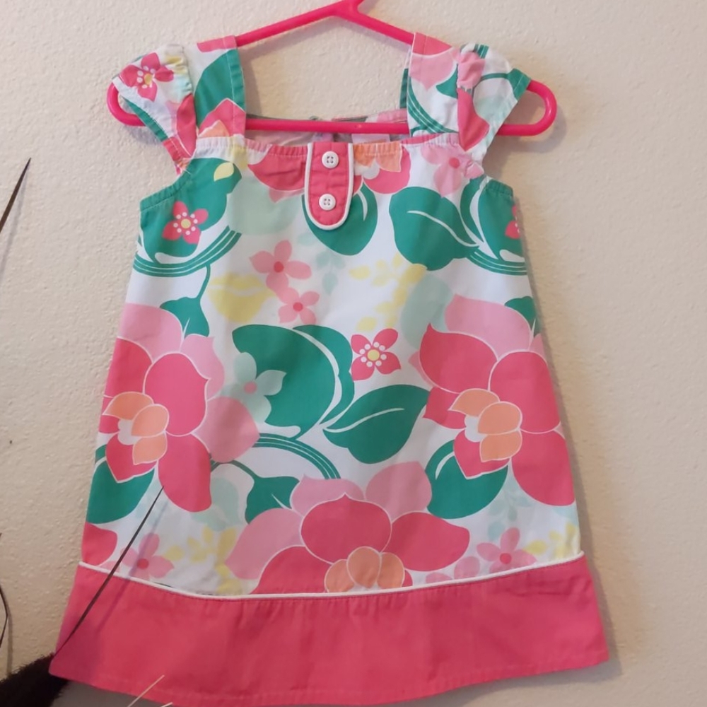Happy & bright flower dress